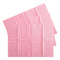MAQIHAN 75pcs Dental Bibs Disposable - Pink Disposable Dentist Bibs for Nail,