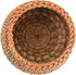 Set 2 Elsjoy of Wicker Pencil Holder, Natural Rattan Pen Cup Woven Makeup Brush Holder, Rustic Utensil Caddy Wicker Pen