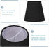 Cloth Lamp Shades for Table and Floor Lamps for Living Room Bedroom and Boys and Girls Room Decor Easy to Install