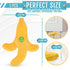 Cute Banana Door Stopper, Decorative Non-Slip Door Stoppers for Home, Office, or Hotel, 7.48" x 5.9" x 1.26"