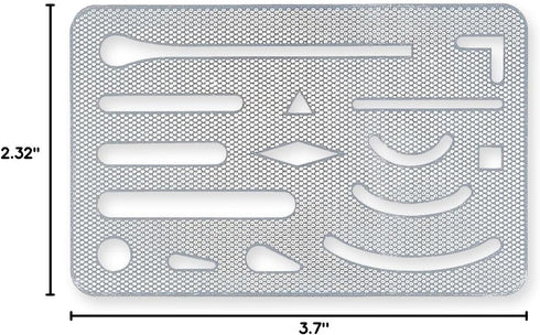 Staedtler Stainless Eraser Plate, Mesh Type, Japan Import