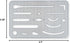 Staedtler Stainless Eraser Plate, Mesh Type, Japan Import