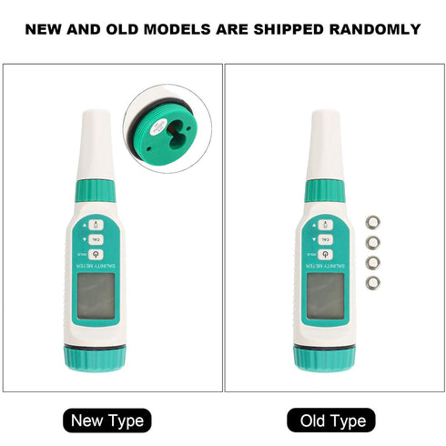 Digital Salinity Tester with Smart Sensor AR8012 Portable Salinity Meter for Water Source Monitoring