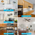 E17 Intermediate LED 3.5W Fridge Light Bulb Replacement, 480LM Daylight White 5000K, Compatible with Kenmore, Pack of 2