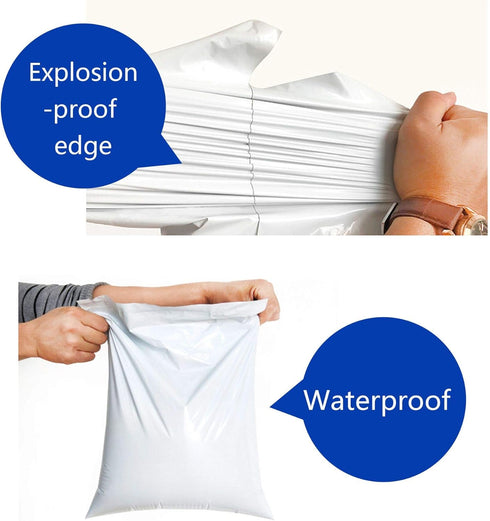 Small Poly Mailers 4x6, 100pcs Self-Sealing Shipping Bags, Waterproof and Tear-Proof for Jewelry, Makeup