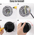 8W 3000K Kawell Modern LED Wall Sconce Light Up Down Waterproof Outdoor Wall Lamp Indoor Hardwired for Bedroom Bathroom