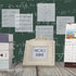 MultiBey 3 x 3 inches Transparent Sticky Note Pads, 10 Pack Clear Waterproof Self-Adhesive Notes for School & Office