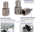 36Pcs Set, 2-in-1 Frozen, Screw & Bolt Extractor Multi-Spline Lug nut Remover, Easy out Stripped Screw Removal Tool Kit
