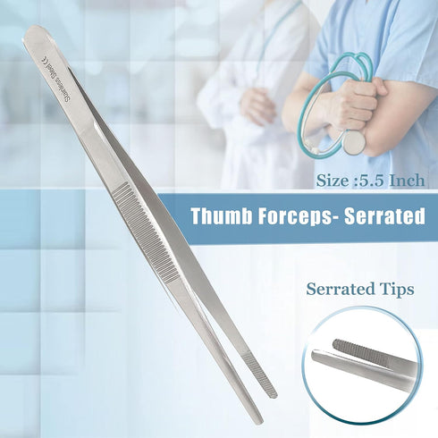 28pc Set A2zscilab Advanced Training Kit- High Grade Stainless Steel Needle Holder Scissors Hemostat Tweezers All