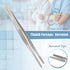 28pc Set A2zscilab Advanced Training Kit- High Grade Stainless Steel Needle Holder Scissors Hemostat Tweezers All