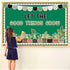 ZOiiWA Summer Potted Plant Bulletin Board Set, Summer Greenery Classroom Decoration, Let The Good Things Grow
