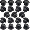 ANCIRS 50 Pack 8mm Floor Bottle Jack Plugs, Black Rubber Hydraulic Filler Bung for Oil Reservoir