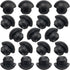 ANCIRS 50 Pack 8mm Floor Bottle Jack Plugs, Black Rubber Hydraulic Filler Bung for Oil Reservoir