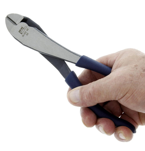 IDEAL Electrical 35-028 Diagonal-Cutting Plier, 8 in., Pliers with Knife-to-Knife Blades, Dipped Grip Handles
