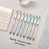 Gel Pens Medium Point 0.7mm Black Ink Gel Pen Retractable Cute Pens for Smooth Writing School Office Supplies, Pack of 12 by Aisibeiger