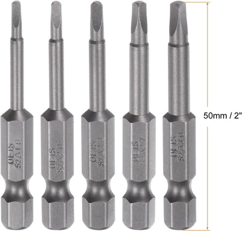 10pcs TA1.8-TA3.0 Triangle Screwdriver Bit 1/4" Hex Shank 2" Length Magnetic Tri-angle Screw Driver Power Tool by HARFINGTON