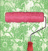 7" DIY Decorative Patterned Paint Roller - Rubber Roller for Wall Treatments and Furniture Decoration