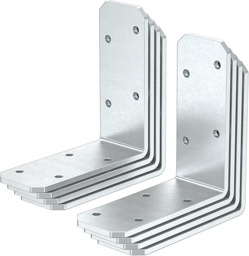 SecureLatch 3"3"1.2" 90 Degree Galvanized Corner Brace, Heavy Duty L Shape Bracket for