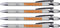 Tennessee Soft Touch Coated Metal Pen 4 Pack (4003), Multi, White