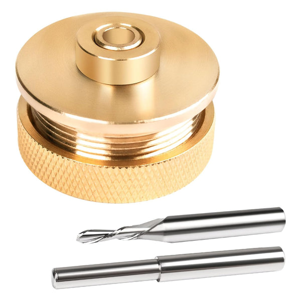 71333 Router Bits Solid Brass Inlay Kit for 1/4 Templates for High
