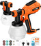 Paint Sprayer with 50PCS Disposable Cup Liners & Replacement Dual-Gun, Electric HVLP