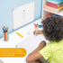 Sherr 4 Pcs Dry Erase Board, 7" x 11" Small Wall Board for Kids, Student with Black Marker, Mini Office Board