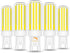 G9 LED Bulb 80w 60w Halogen Equivalent Dimmable, 6300K Cool White, COB