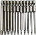 YDLQWCZ Security Torx Bit 11 Pieces 1/4 Inch Hex Shank T6 T7