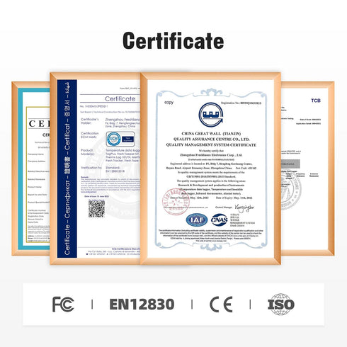 USB Temperature Data Logger -40?~140? Single Use Recorder with PDF CSV Report, 30000 Readings