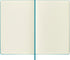 Moleskine Classic Notebook, Hard Cover, Large (5" x 8.25") Ruled, Reef Blue, 240 Pages