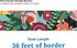 Carson Dellosa 36 Feet Floral Garden Bulletin Board Borders, Straight Classroom Borders for Bulletin Board and White