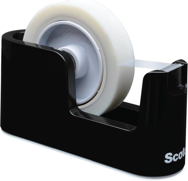 Scotch Deluxe Tape Dispenser - Black (C24)