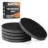 6-Inch No-Hole Interface Pad: 5 Pack Hook & Loop Foam Sanding Discs