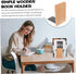 Stylish Classic Bookends - Decorative Mini Bookshelf Supports for Home & Office