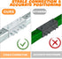 U Shaped Strut Channel Connector Extend Bracket, Versatile Splice Extender Joiner for Unistrut Mounting