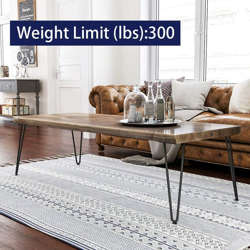 16" 4PCS SMARTSTANDARD Hairpin Furniture Legs, Metal Home DIY Projects for Nightstand, Coffee Table, Desk, etc