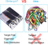 Wisdompro Lanyard with Bulldog Clip, 30 Pack, 17 inch Flat Nylon Neck Lanyard for ID Badges