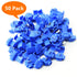 125 Solderless Quick Splice Snap Wire Connector, 50 pcs Red, 50 pcs Blue, 25 pcs Yellow (125 Total)