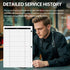 v2croft 100 Pack (5.5" 8.5") Stylist Binder Insert Cards, Keep Your Client Profile Book Organized