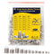 Cone Point Set Screws 48 Pcs - M3, M4, M5, M6 Hex Head Metric 304 Stainless Steel Grub Screws for Home Repairs