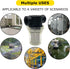 1/2" Female NPT in-Line Strainer with 40 Mesh Stainless Steel Filter Screen (1/2“ 40 Mesh)
