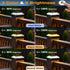 4x4 2 Pack, 3 Dawn/IP65 4x4 vighep Solar Post Cap Lights Outdoor Color Modes/Dusk to Waterproof, Fits Vinyl/PVC Wood