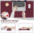 Set, MOSISO Keyboard Mouse Pad Large Gaming Mousepad&Keyboard Wrist Rest&Mouse Wrist Rest&Coaster, Ergonomic Non-Slip