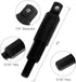2-Piece Hexagon Key Adapters for HVAC, 1/4-Inch Square Wrench Opening, Carbon Steel, Alloy Steel