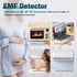 EMF Meter Detector 3-in-1 Digital Electromagnetic Radiation Reader, Home Outdoor Microwave Radioactive Ghost Hunting
