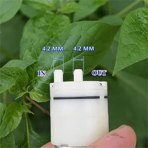 KLAWKKNI 1pc 370 2.4V-3V Small Mini Motor Air Oxygen Pump Micro Vacuum Negative Pressure Suction Pump DIY Inflator