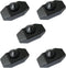 ITROLLE 5PCS Black PC Material Inline Dimming Switch Floor/Table Lamp Switch Replacement Suitable