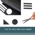 NATGAI Sponge Neoprene Adhesive Foam Rubber Sheet 1/8” Thick X 12” Wide X 48” Long for DIY, Gaskets, Crafts