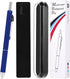 SMTTW 4-in-1 Multicolor Pen, Mechanical Pencil & Black Red Blue Metal Pen with Portable Case & Gift Box