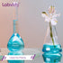 Shot Glass Set, 4pcs Narrow Mouth Glass Erlenmeyer Flasks, 50ml, 3.3 Borosilicate with Printed Graduation, LVC001